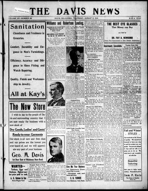 The Davis News (Davis, Okla.), Vol. 20, No. 44, Ed. 1 Thursday, August 6, 1914