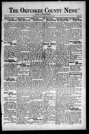 The Okfuskee County News (Okemah, Okla.), Vol. 11, No. 3, Ed. 1 Thursday, October 8, 1914