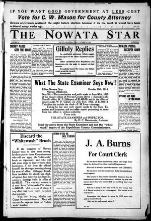 The Nowata Star (Nowata, Okla.), Vol. 11, No. 22, Ed. 1 Friday, October 30, 1914