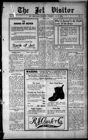 The Jet Visitor (Jet, Okla.), Vol. 12, No. 12, Ed. 1 Thursday, July 8, 1915