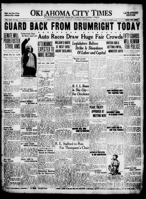 Oklahoma City Times (Oklahoma City, Okla.), Vol. 31, No. 144, Ed. 1 Wednesday, September 24, 1919