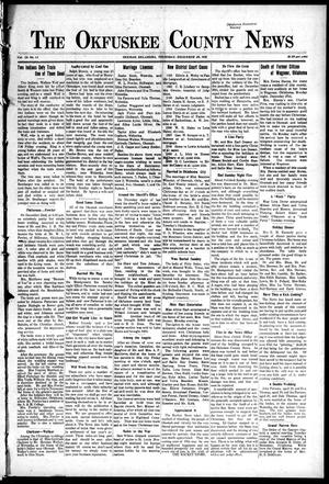 The Okfuskee County News (Okemah, Okla.), Vol. 12, No. 14, Ed. 1 Thursday, December 30, 1915