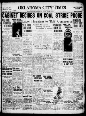 Oklahoma City Times (Oklahoma City, Okla.), Vol. 31, No. 156, Ed. 1 Tuesday, October 14, 1919