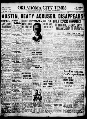 Oklahoma City Times (Oklahoma City, Okla.), Vol. 31, No. 163, Ed. 1 Wednesday, October 22, 1919