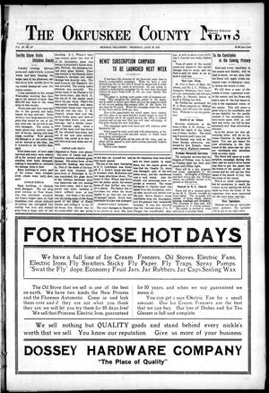 The Okfuskee County News (Okemah, Okla.), Vol. 12, No. 37, Ed. 1 Thursday, June 15, 1916