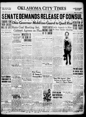 Oklahoma City Times (Oklahoma City, Okla.), Vol. 31, No. 166, Ed. 1 Saturday, October 25, 1919