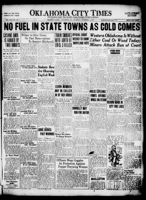 Oklahoma City Times (Oklahoma City, Okla.), Vol. 31, No. 176, Ed. 1 Thursday, November 6, 1919