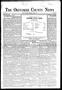 Newspaper: The Okfuskee County News (Okemah, Okla.), Vol. 14, No. 13, Ed. 1 Thur…