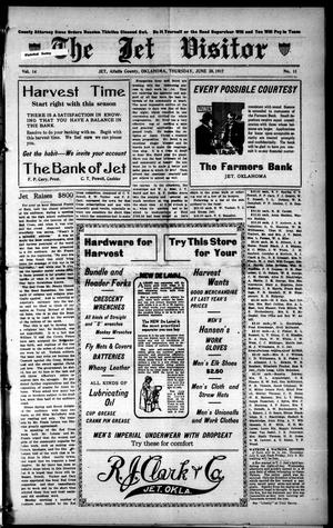 The Jet Visitor (Jet, Okla.), Vol. 14, No. 11, Ed. 1 Thursday, June 28, 1917