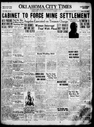 Oklahoma City Times (Oklahoma City, Okla.), Vol. 31, No. 193, Ed. 1 Wednesday, November 26, 1919