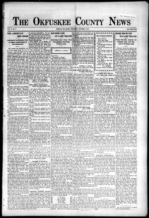 The Okfuskee County News (Okemah, Okla.), Vol. 15, No. 2, Ed. 1 Thursday, October 11, 1917