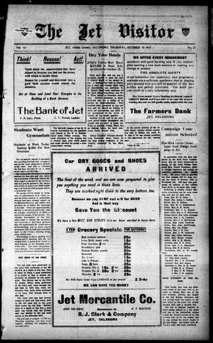 The Jet Visitor (Jet, Okla.), Vol. 14, No. 27, Ed. 1 Thursday, October 18, 1917