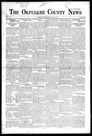 Primary view of object titled 'The Okfuskee County News (Okemah, Okla.), Vol. 15, No. 13, Ed. 1 Thursday, January 3, 1918'.