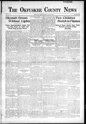 The Okfuskee County News (Okemah, Okla.), Vol. 15, No. 15, Ed. 1 Thursday, January 17, 1918
