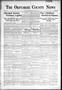 Newspaper: The Okfuskee County News (Okemah, Okla.), Vol. 15, No. 15, Ed. 1 Thur…