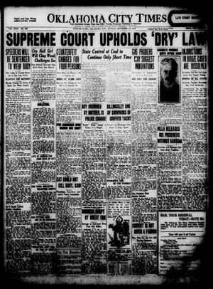 Oklahoma City Times (Oklahoma City, Okla.), Vol. 31, No. 209, Ed. 1 Monday, December 15, 1919