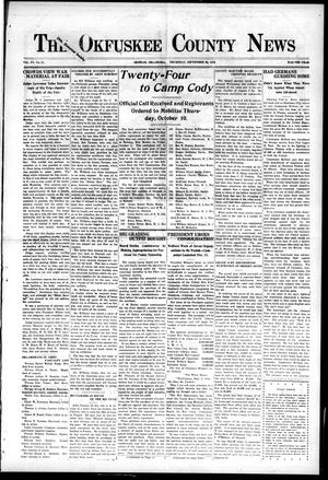 The Okfuskee County News (Okemah, Okla.), Vol. 15, No. 51, Ed. 1 Thursday, September 26, 1918