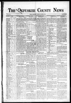 The Okfuskee County News (Okemah, Okla.), Vol. 16, No. 1, Ed. 1 Thursday, October 10, 1918