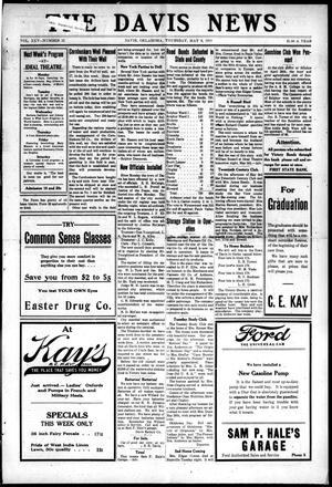 The Davis News (Davis, Okla.), Vol. 25, No. 32, Ed. 1 Thursday, May 8, 1919