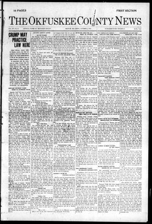The Okfuskee County News (Okemah, Okla.), Vol. 16, No. 52, Ed. 1 Thursday, October 2, 1919