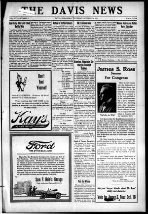 The Davis News (Davis, Okla.), Vol. 26, No. 3, Ed. 1 Thursday, October 16, 1919