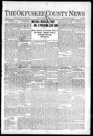 The Okfuskee County News (Okemah, Okla.), Vol. 17, No. 7, Ed. 1 Thursday, November 20, 1919