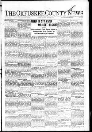 The Okfuskee County News (Okemah, Okla.), Vol. 17, No. 9, Ed. 1 Thursday, December 4, 1919