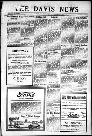 The Davis News (Davis, Okla.), Vol. 26, No. 11, Ed. 1 Thursday, December 11, 1919