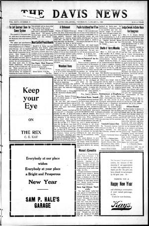 The Davis News (Davis, Okla.), Vol. 26, No. 15, Ed. 1 Thursday, January 8, 1920