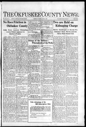 The Okfuskee County News (Okemah, Okla.), Vol. 17, No. 22, Ed. 1 Thursday, March 4, 1920