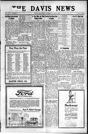 The Davis News (Davis, Okla.), Vol. 26, No. 23, Ed. 1 Thursday, March 4, 1920