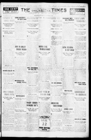The Oklahoma Times (Oklahoma City, Okla.), Vol. 27, No. 195, Ed. 1 Monday, November 29, 1915