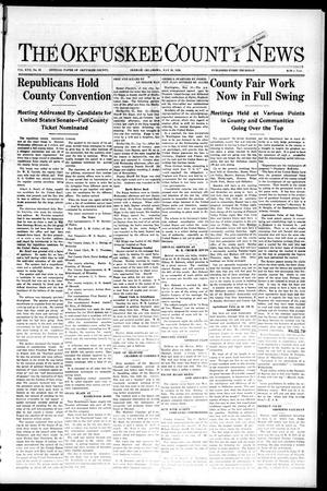 The Okfuskee County News (Okemah, Okla.), Vol. 17, No. 33, Ed. 1 Thursday, May 20, 1920