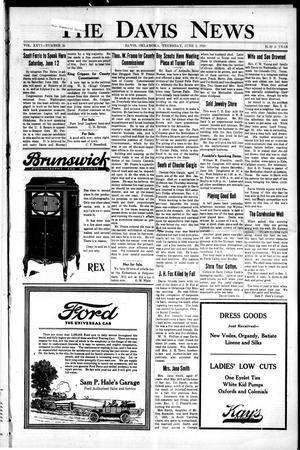 The Davis News (Davis, Okla.), Vol. 26, No. 36, Ed. 1 Thursday, June 3, 1920