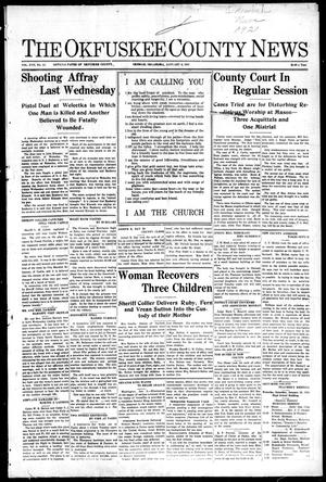 The Okfuskee County News (Okemah, Okla.), Vol. 17, No. 14, Ed. 1 Thursday, January 6, 1921