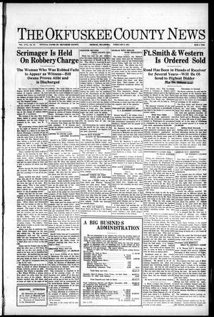 The Okfuskee County News (Okemah, Okla.), Vol. 17, No. 18, Ed. 1 Thursday, February 3, 1921