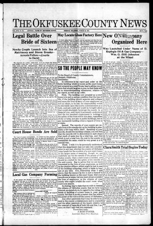 The Okfuskee County News (Okemah, Okla.), Vol. 17, No. 23, Ed. 1 Thursday, March 10, 1921
