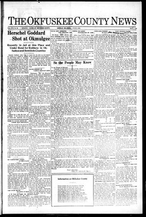 The Okfuskee County News (Okemah, Okla.), Vol. 17, No. 36, Ed. 1 Thursday, June 9, 1921