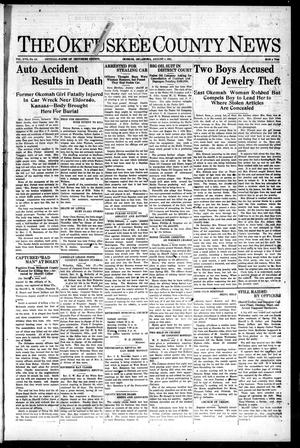 The Okfuskee County News (Okemah, Okla.), Vol. 17, No. 44, Ed. 1 Thursday, August 4, 1921