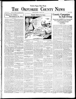 The Okfuskee County News (Okemah, Okla.), Vol. 19, No. 3, Ed. 1 Thursday, October 19, 1922