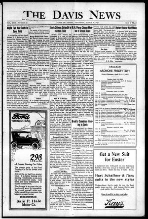 The Davis News (Davis, Okla.), Vol. 29, No. 26, Ed. 1 Thursday, March 29, 1923