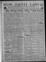 Newspaper: Ellis County Capital (Arnett, Okla.), Vol. 17, No. 15, Ed. 1 Friday, …