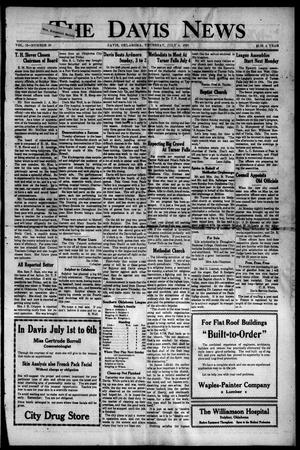 The Davis News (Davis, Okla.), Vol. 35, No. 39, Ed. 1 Thursday, July 4, 1929