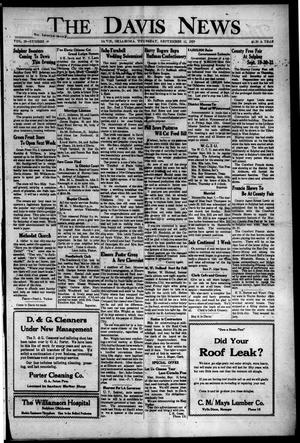 The Davis News (Davis, Okla.), Vol. 35, No. 49, Ed. 1 Thursday, September 12, 1929