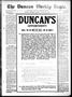 Thumbnail image of item number 1 in: 'The Duncan Weekly Eagle. (Duncan, Okla.), Vol. 17, No. 13, Ed. 1 Thursday, January 19, 1911'.