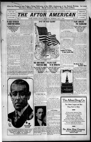 The Afton American (Afton, Okla.), Vol. 4, No. 42, Ed. 1 Thursday, July 4, 1912