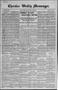 Primary view of Cherokee Weekly Messenger. (Cherokee, Okla.), Vol. 15, No. 46, Ed. 1 Thursday, June 12, 1913