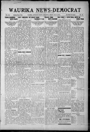 Waurika News-Democrat (Waurika, Okla.), Vol. 13, No. 45, Ed. 1 Friday, July 10, 1914