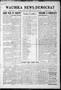 Primary view of Waurika News-Democrat (Waurika, Okla.), Vol. 13, No. 50, Ed. 1 Friday, August 14, 1914