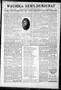 Newspaper: Waurika News-Democrat (Waurika, Okla.), Vol. 14, No. 7, Ed. 1 Friday,…